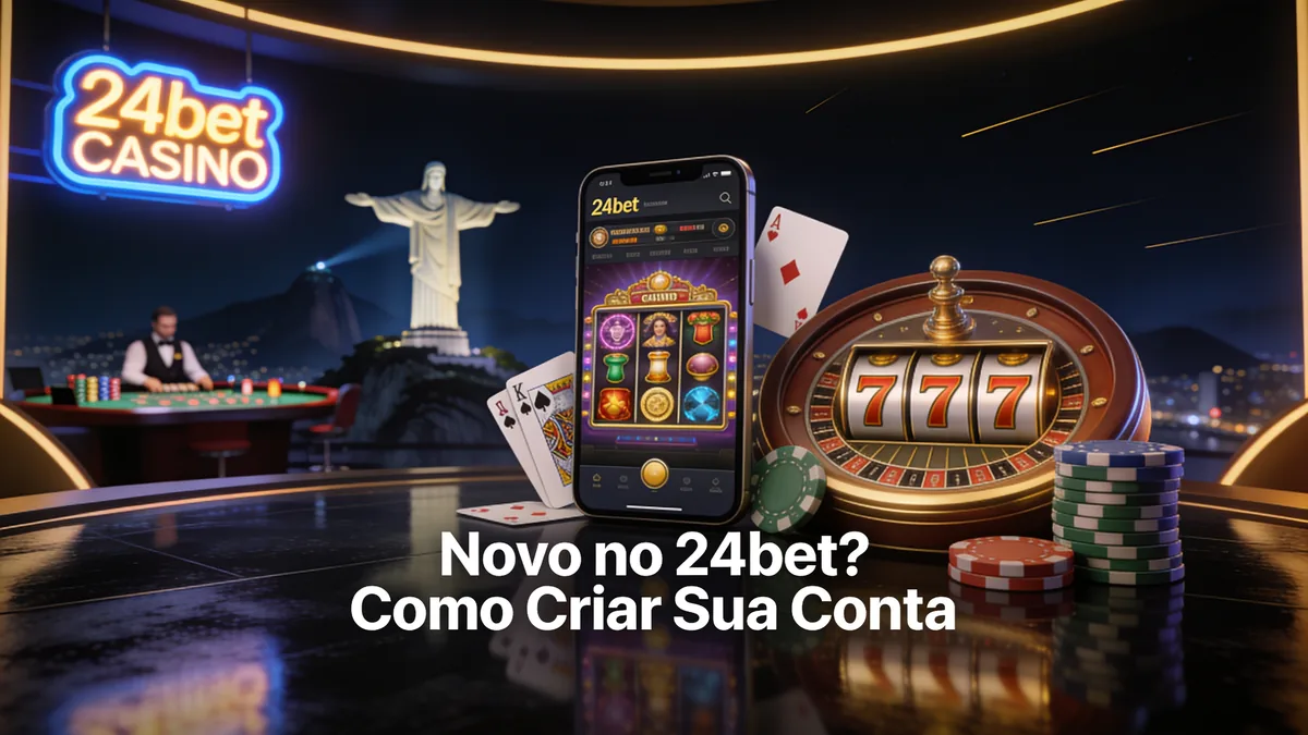 Novo no 24bet? Como Criar Sua Conta — 24bet no Brasil